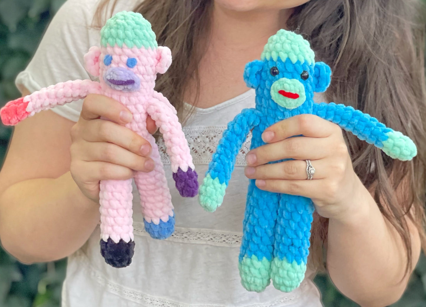 Custom Colors Sock Monkey