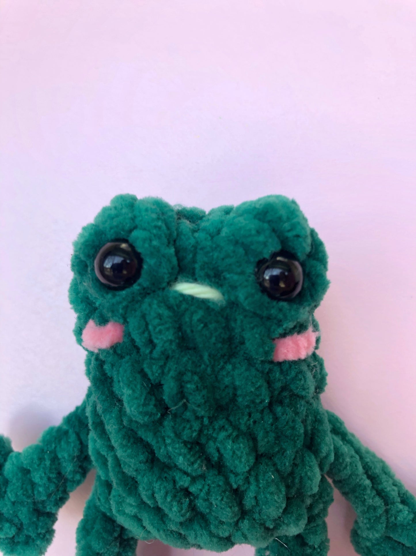 Custom Baby Leggy Crochet Froggy
