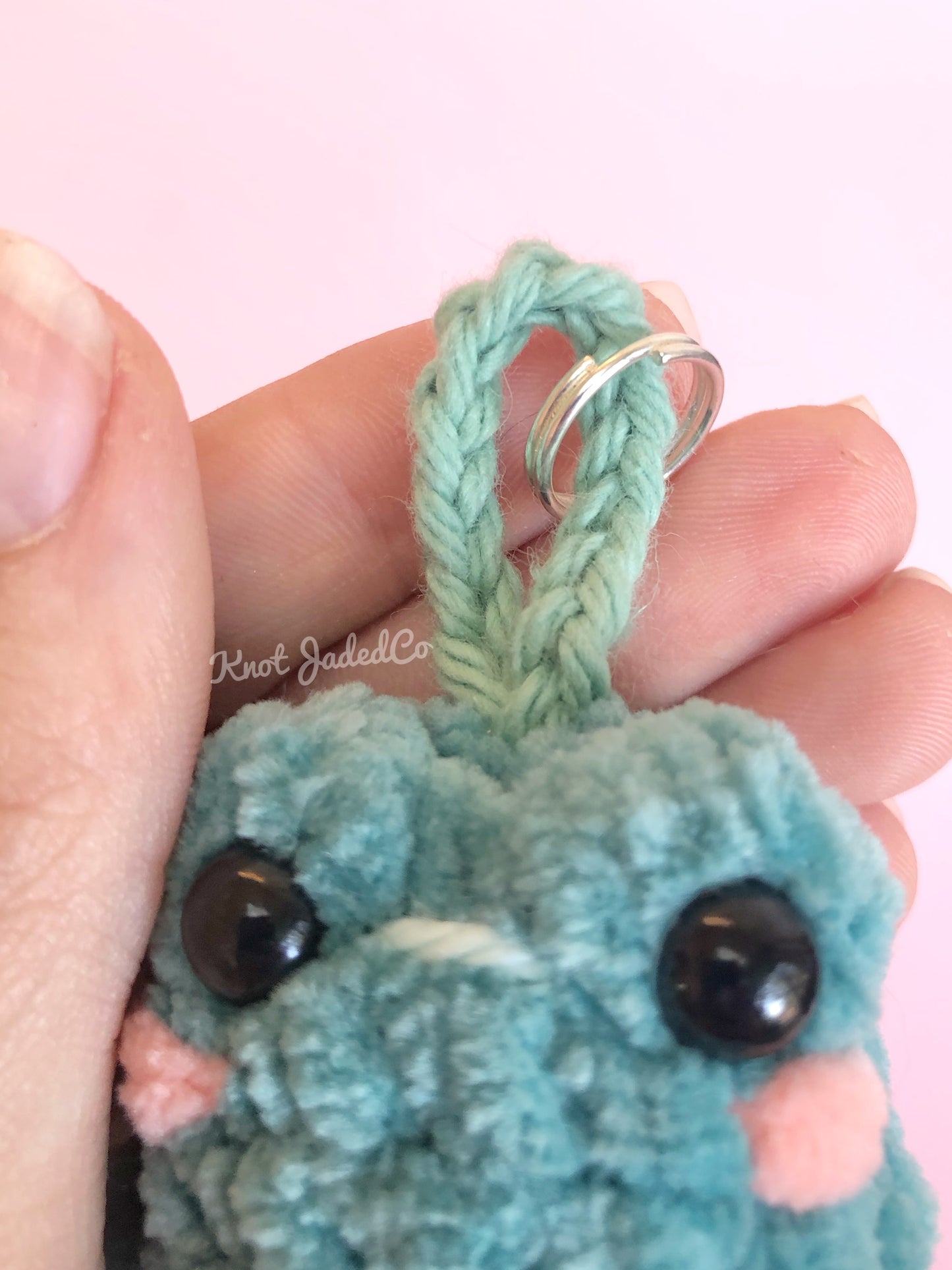 Custom Baby Leggy Crochet Froggy