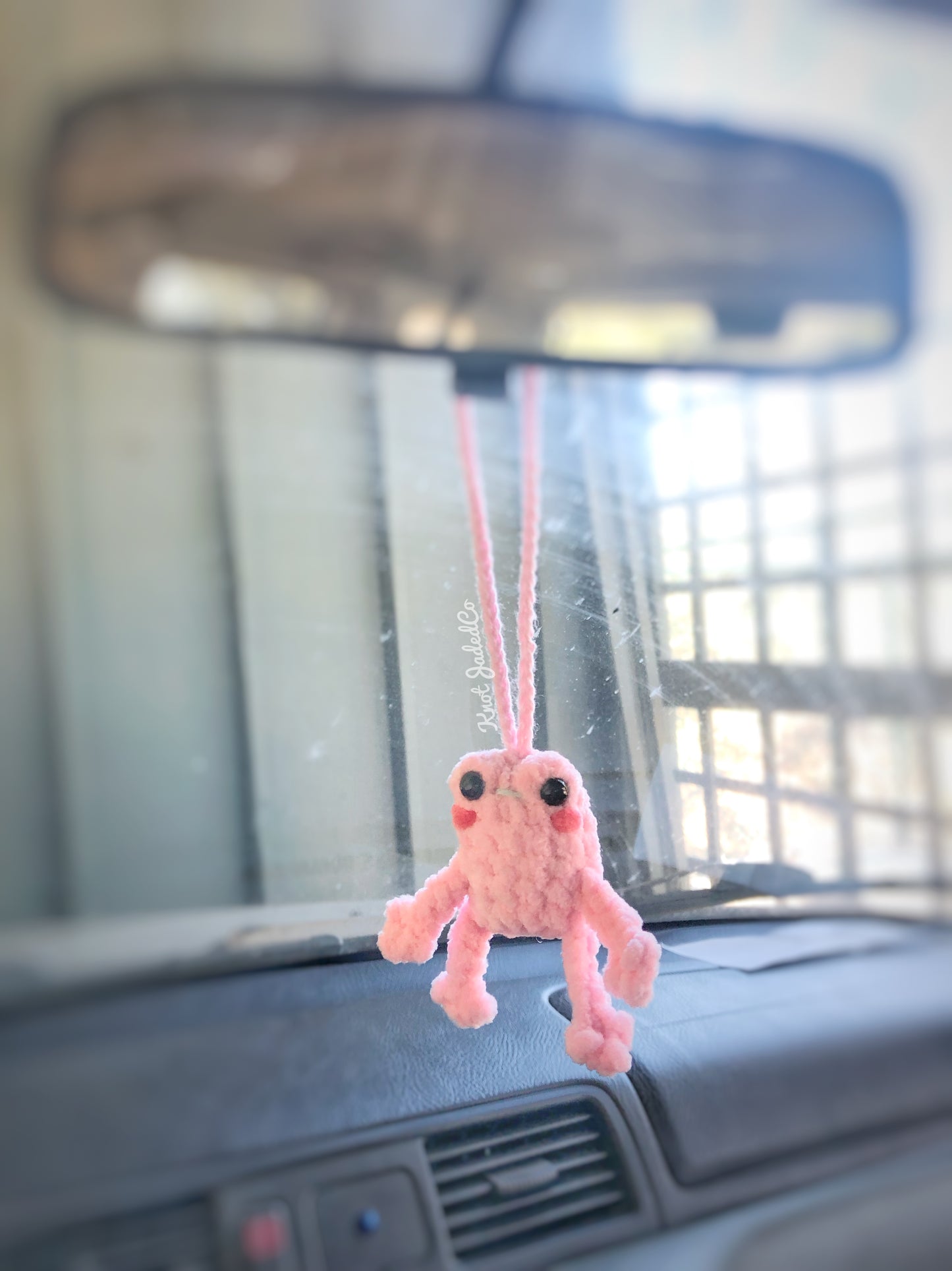 Custom Baby Leggy Crochet Froggy