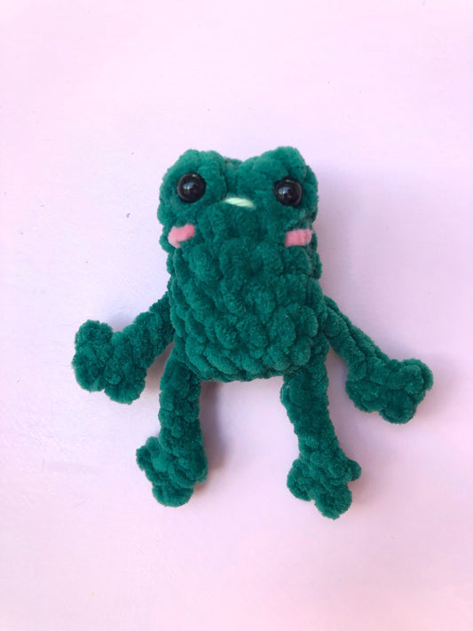 Custom Baby Leggy Crochet Froggy