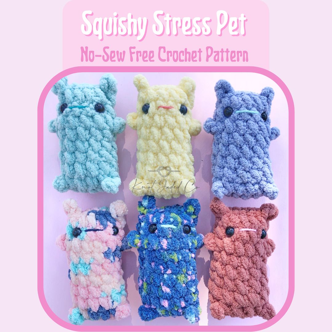 Squishy Stress Pet Crochet Pattern