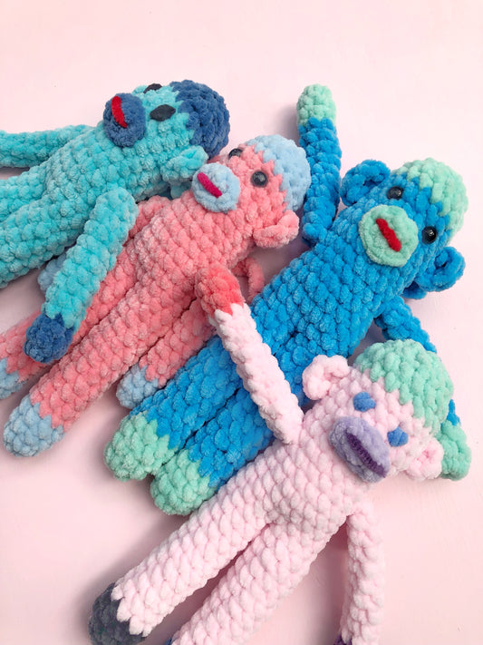 Custom Colors Sock Monkey