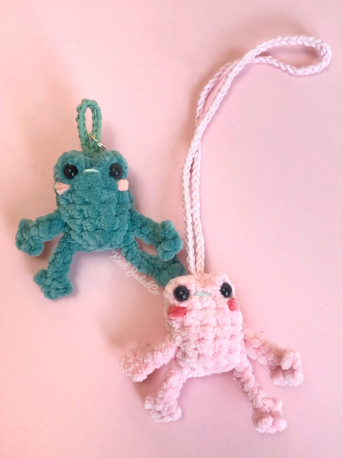 Custom Baby Leggy Crochet Froggy